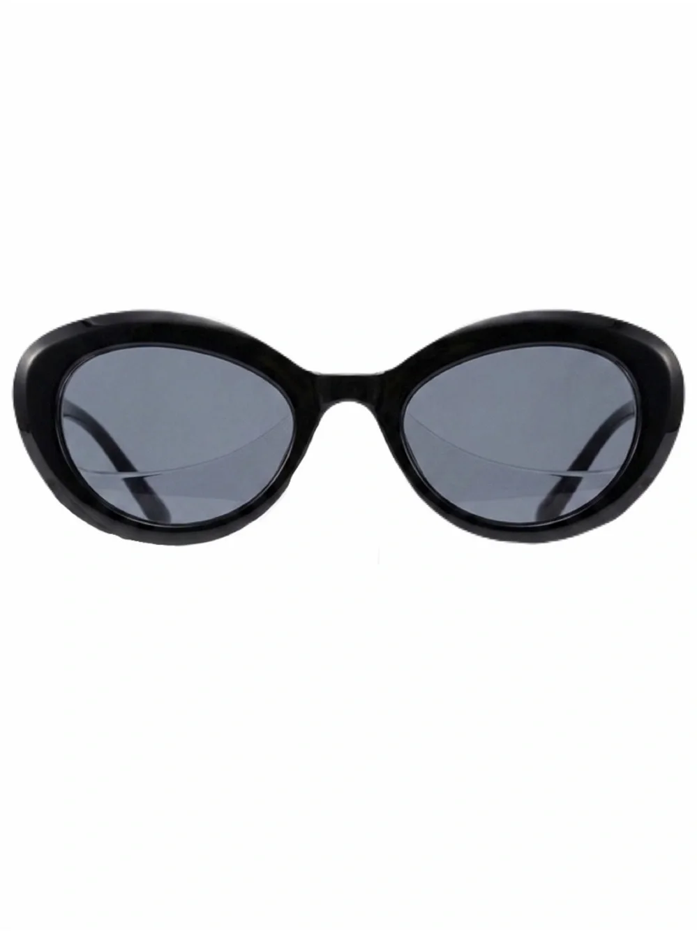 New Womans Street Photography Black Grey UVA UVB Small Frame Classic Sunglasses